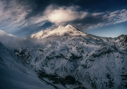 Great Elbrus 5642m january 2016 Terskol KBR for personal use